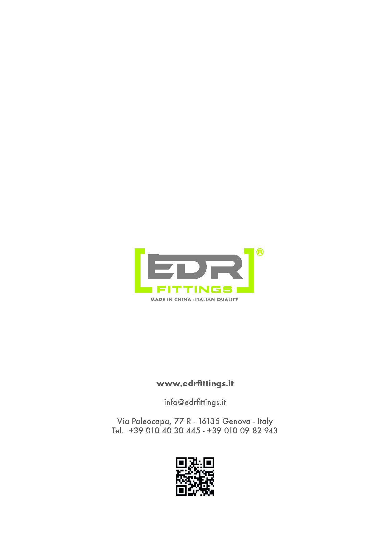 brochue edr fittings